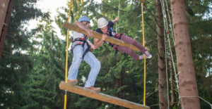 Teamevent Kletterwald St. Englmar